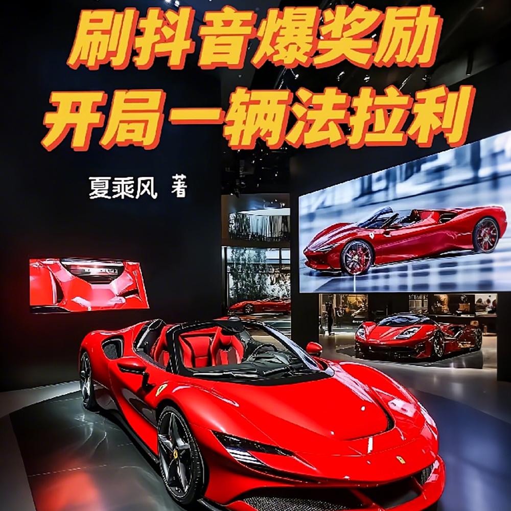 刷抖音爆奖励，开局一辆法拉利